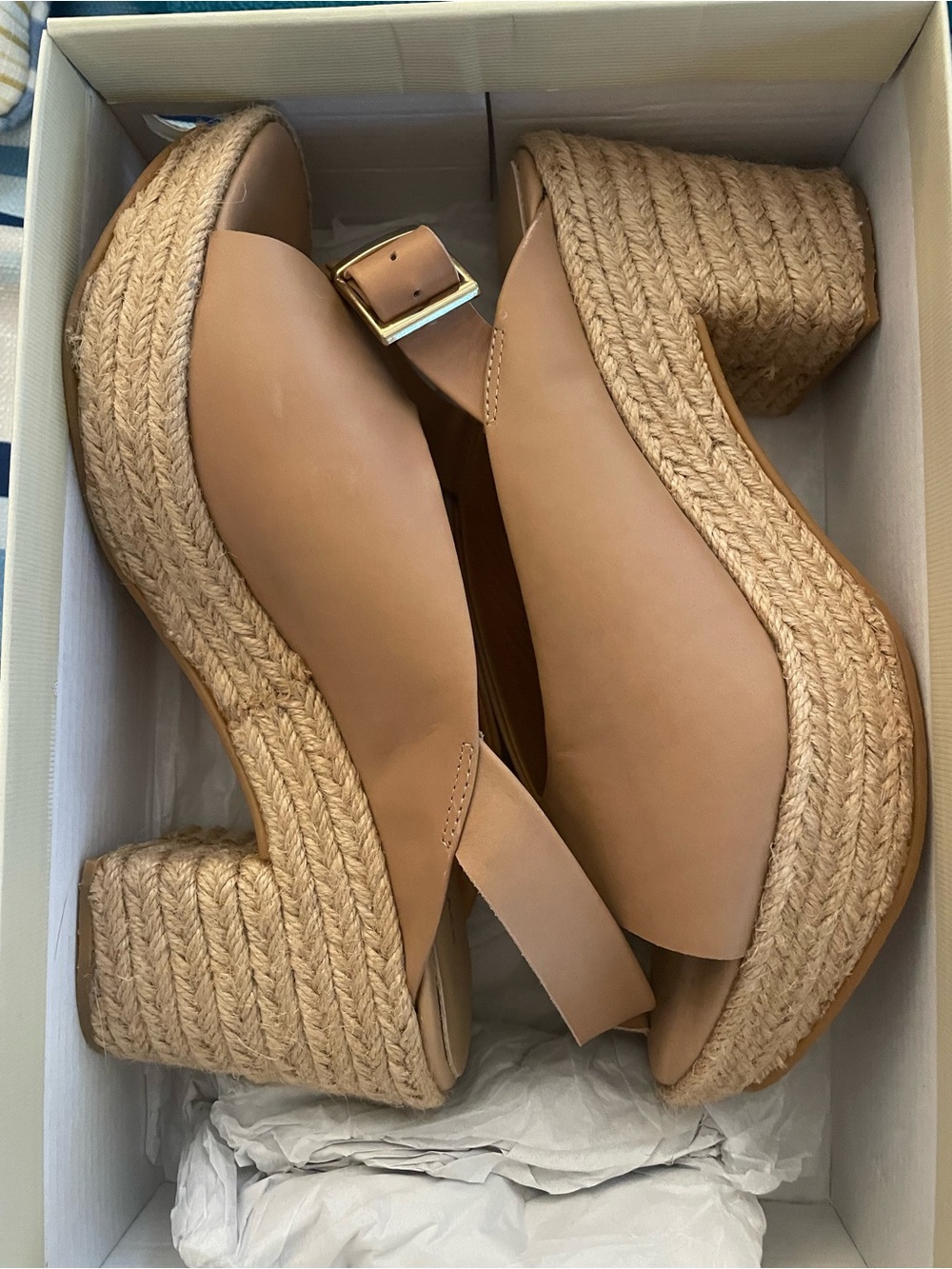 All Black platform slingbacks 39.5